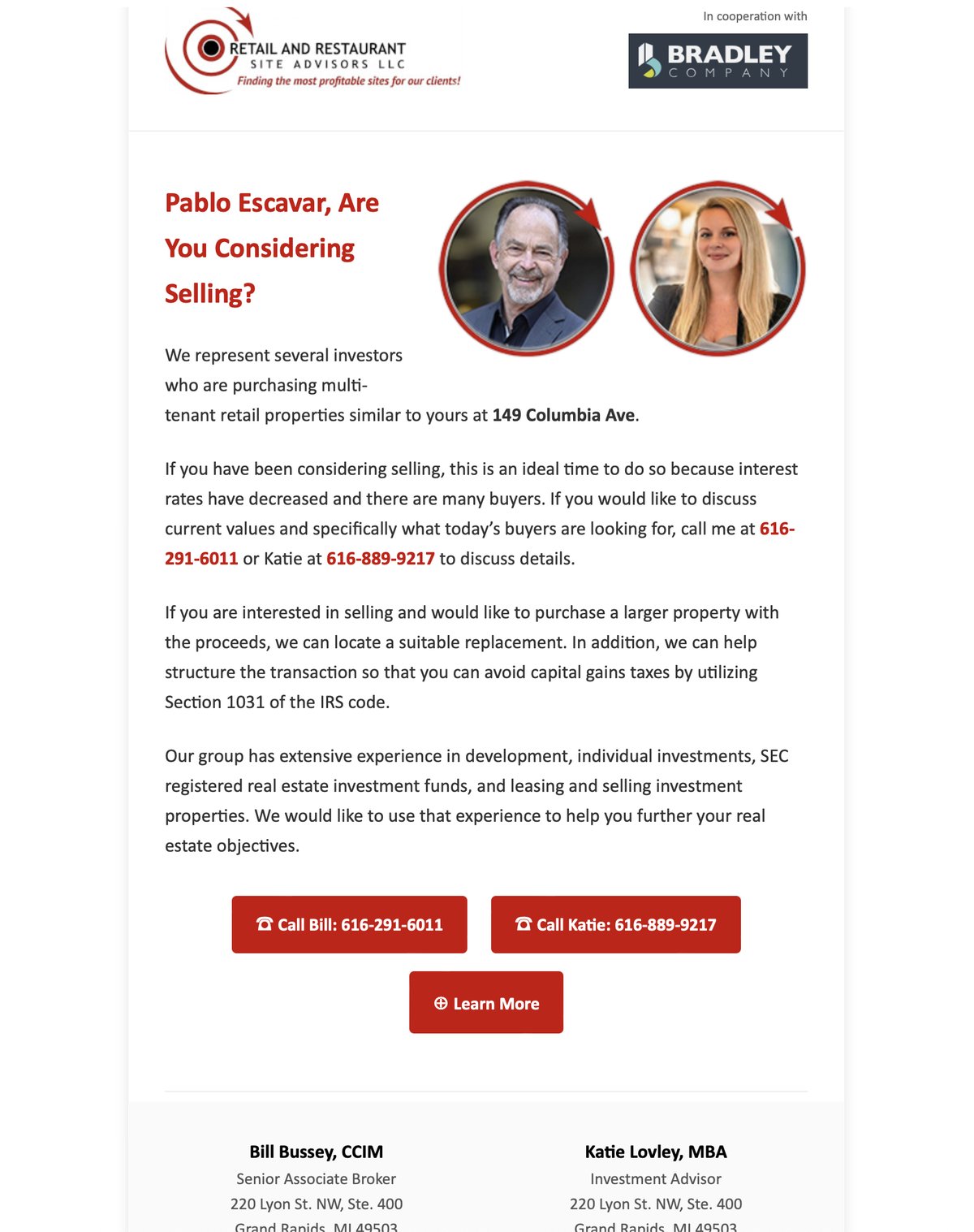 Retail & Restaurant Site-Advisors slide 6